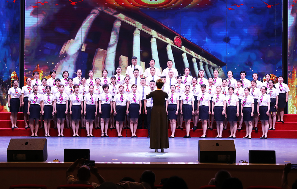 衡阳幼高专举行庆祝建党100周年教职工合唱比赛暨表彰大会 衡阳幼高专举行庆祝建党100周年教职工合唱比赛暨表彰大会