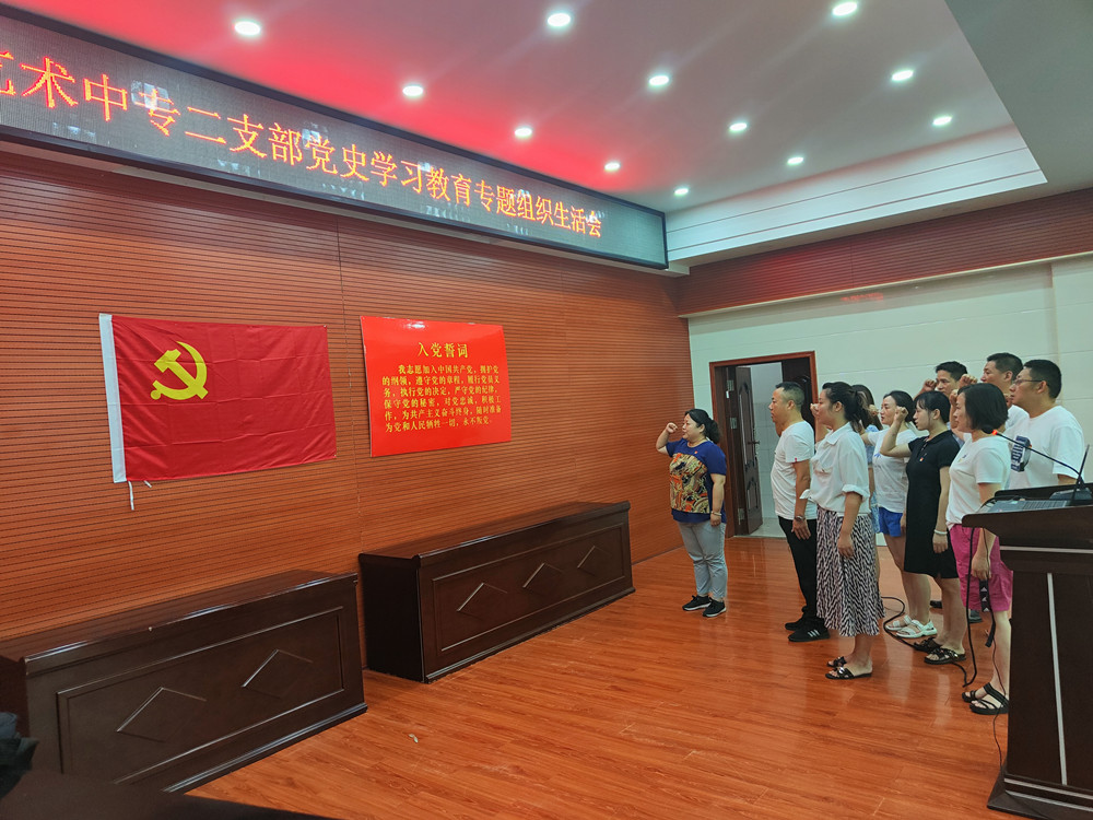 衡阳幼高专各党支部相继召开党史学习教育专题组织生活会 衡阳幼高专各党支部相继召开党史学习教育专题组织生活会