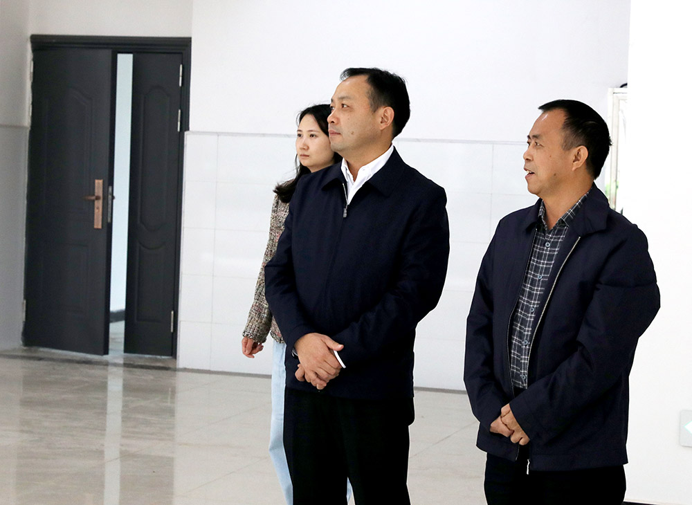 王湘淮调研我校新校建设工作 王湘淮调研我校新校建设工作