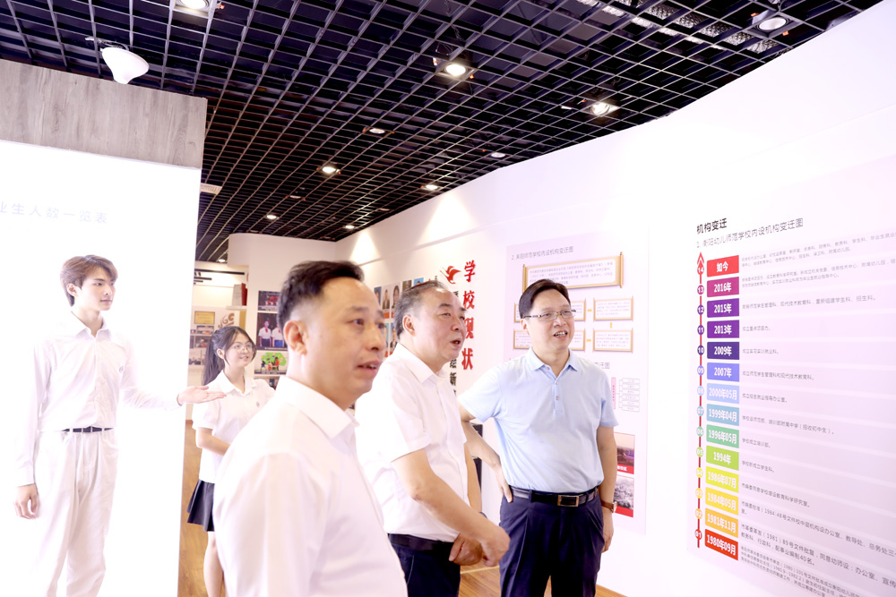 邹致和率队来我校调研政府专项债券资金项目建设 邹致和率队来我校调研政府专项债券资金项目建设