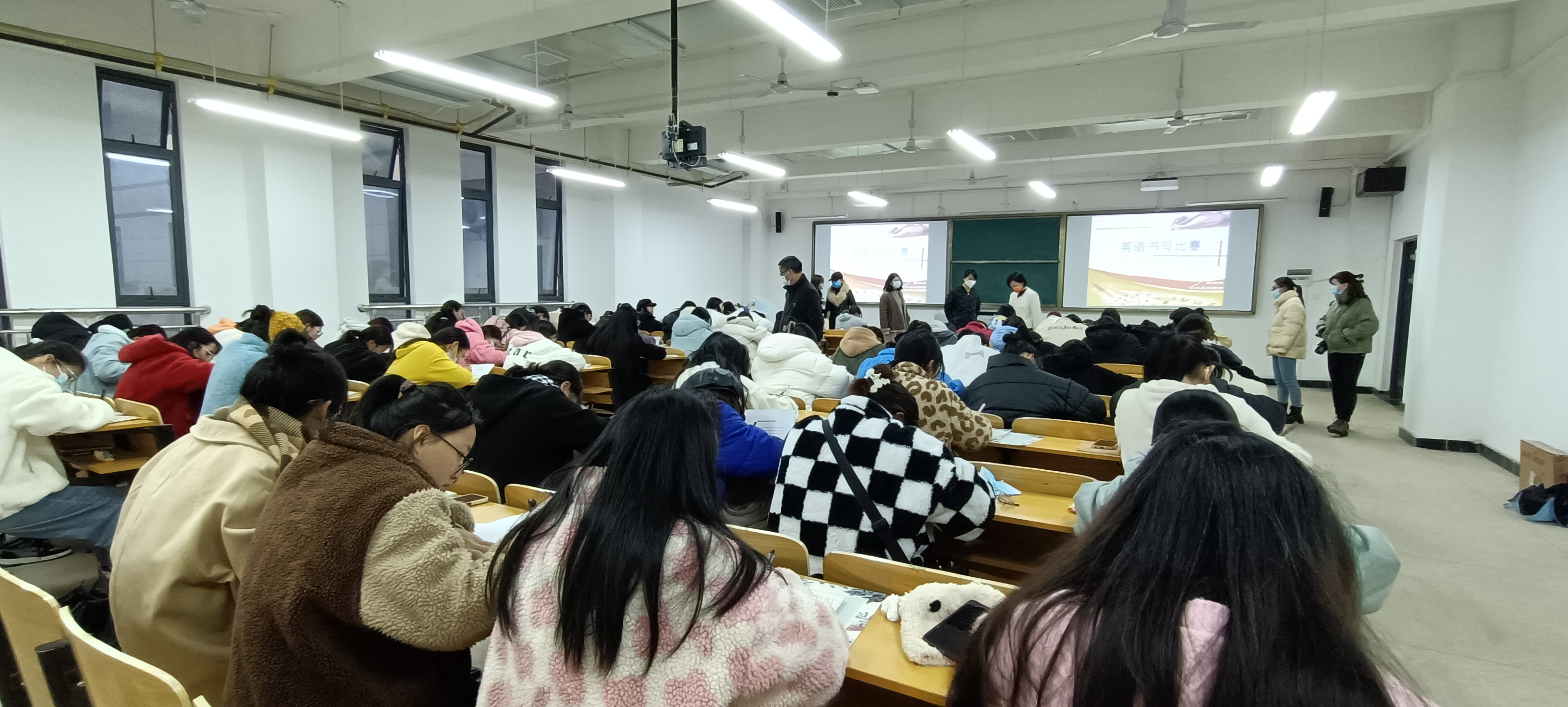 见字如面，“英”你精彩 ---买球赛的app官网举行第三届英语书写大赛活动