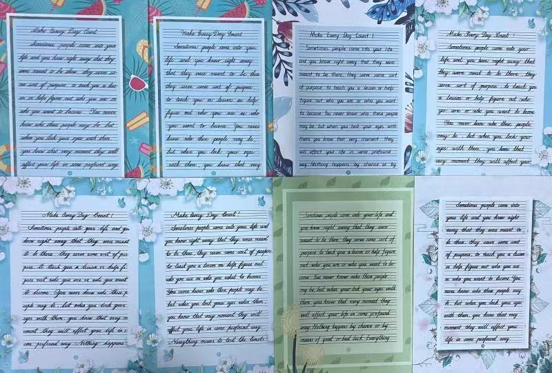 见字如面，“英”你精彩 ---买球赛的app官网举行第三届英语书写大赛活动