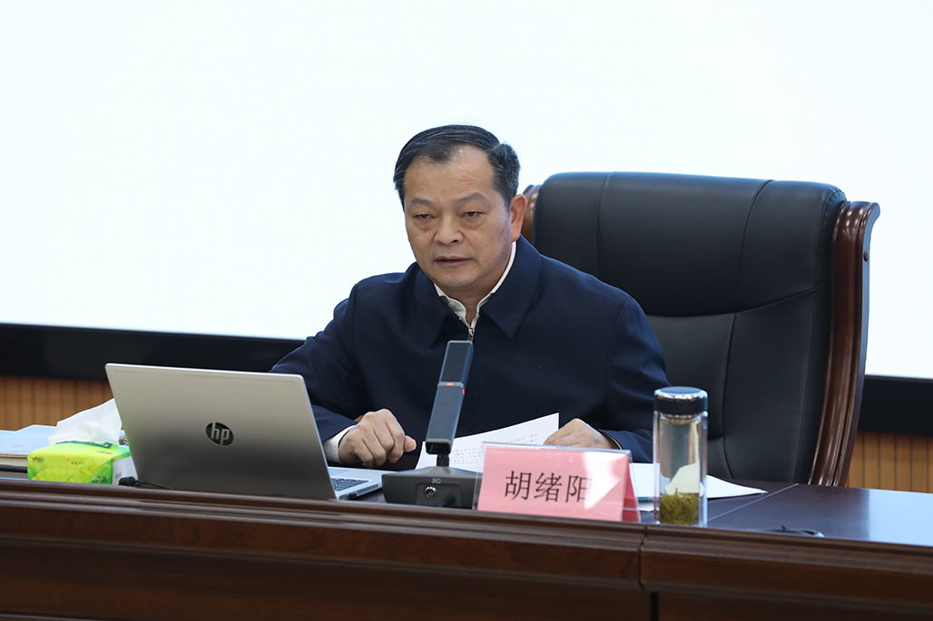 市委组织部部长、市委统战部部长胡绪阳来衡阳幼儿师专宣讲党的二十大精神