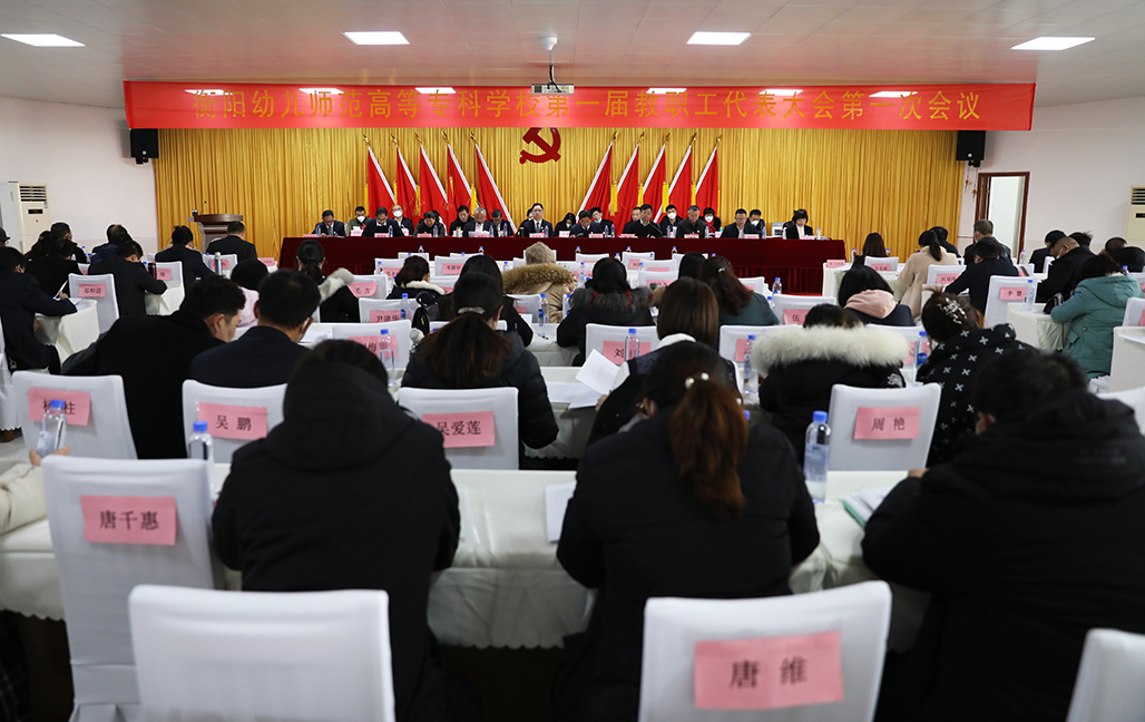 衡阳幼儿师专召开第一届教职工代表大会第一次会议
