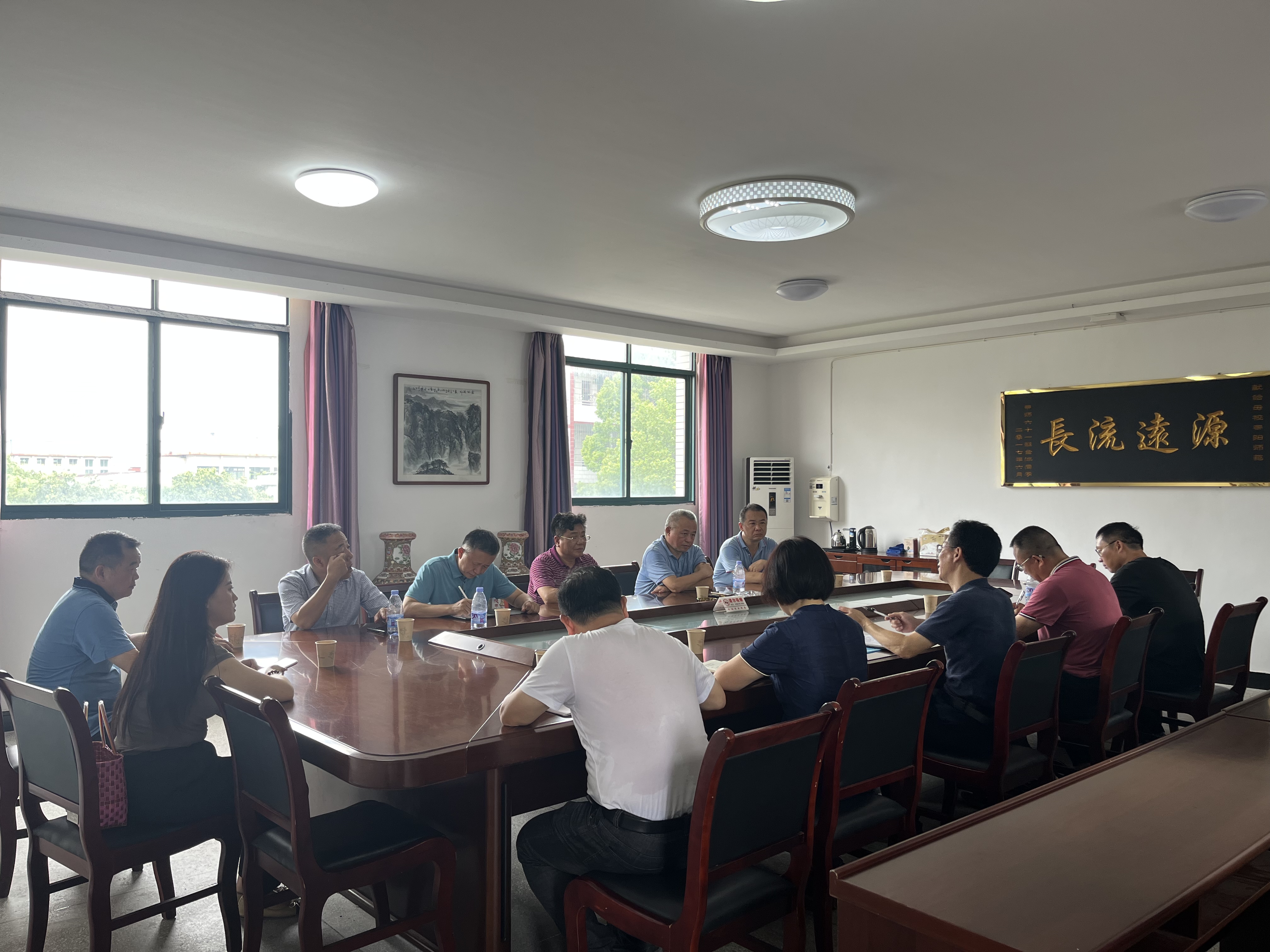 校长邓昌大一行到耒阳校区调研指导工作 校长邓昌大一行到耒阳校区调研指导工作